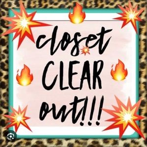 BUNDLE Pre-Owned Items During Closet Clear out Days and I will drop 10%+